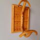 1960s rattan wall hook