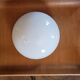Plafonnier en opaline blanche