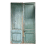 Double porte d'intérieur en sapin provenant d'un manoir - XIXème