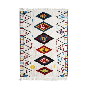Tapis berbère style - azilal coton