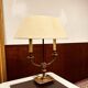 Antique French Bouillotte table lamp