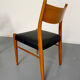 Pair of Italian design chairs by Consorzio Sedie Friuli, 1960s.