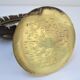 Copper and brass flower mirror by Vinay 60s