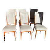 Set of 6 vintage chairs 1950/60