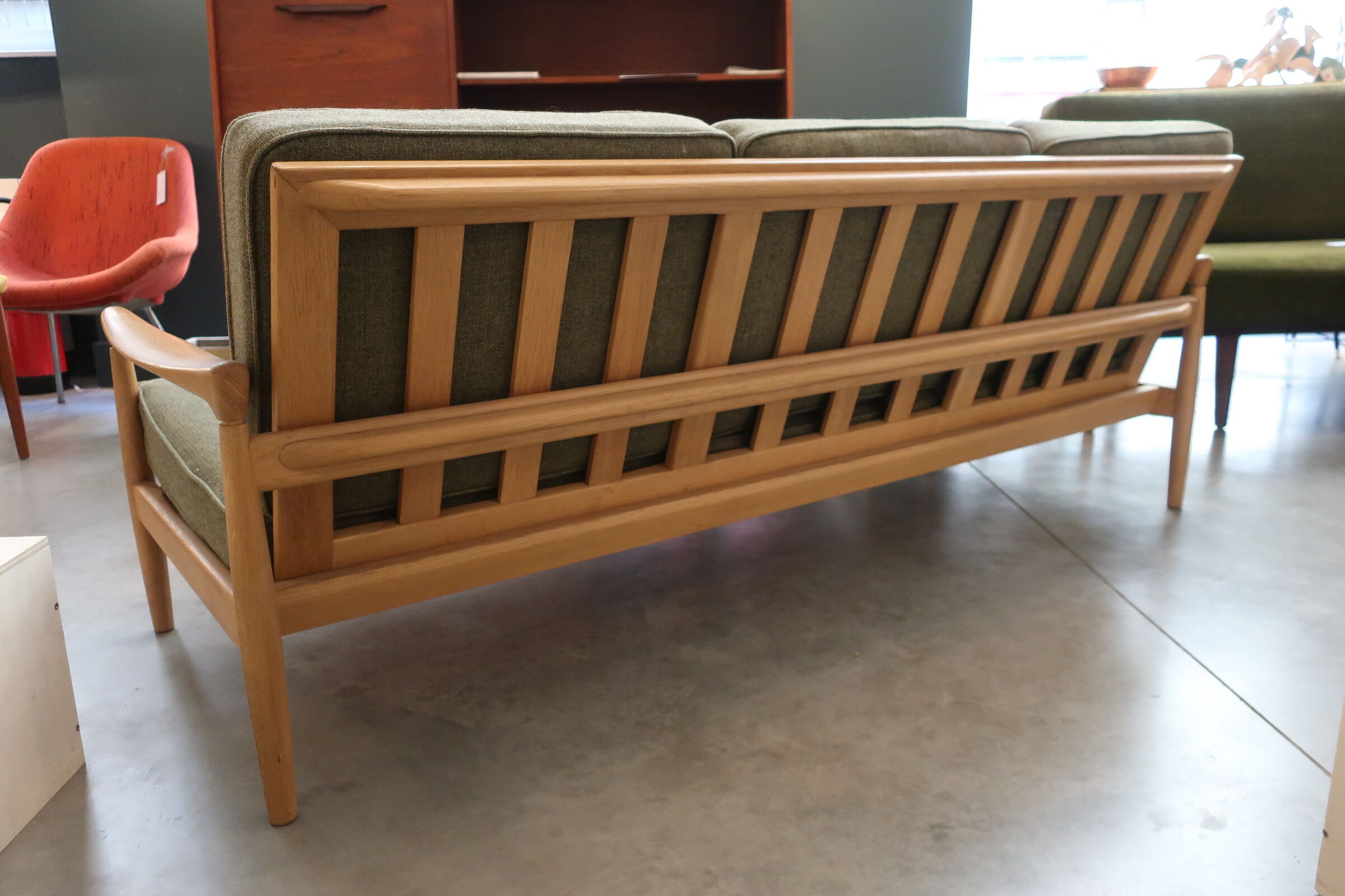 Scandinavian couch in the 1960s design Eric Wortz
