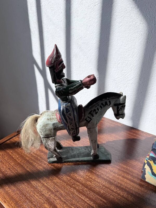 Statuette Folk Art cheval Guatemala