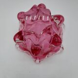 Art glass bowl from the 1960s, by Joseph Hospadka - Chribska Glassworks