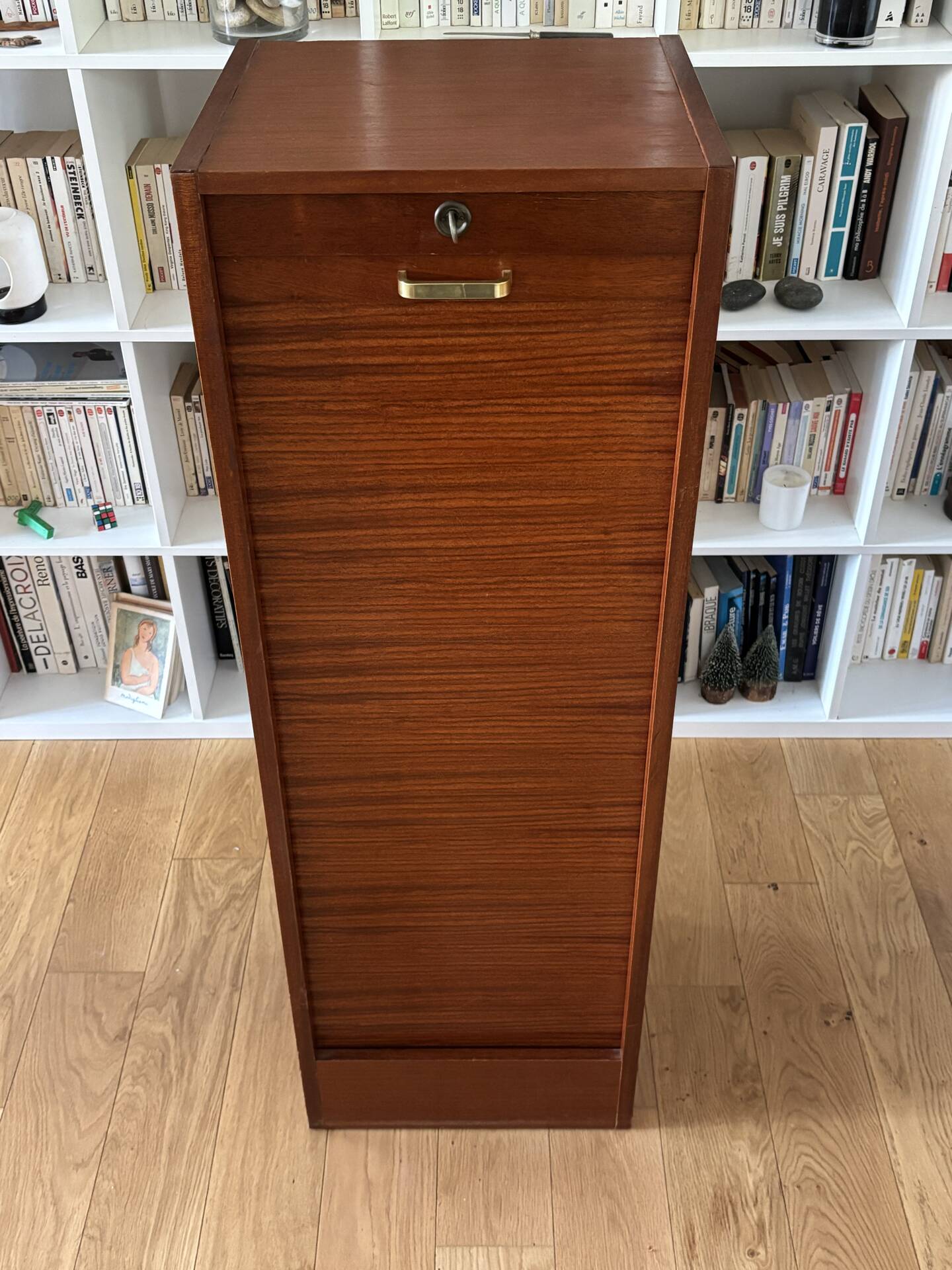 Vintage curtain filing cabinet – 1960s/70s