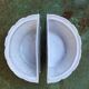 Pair of Nevers earthenware flower makers early nineteenth