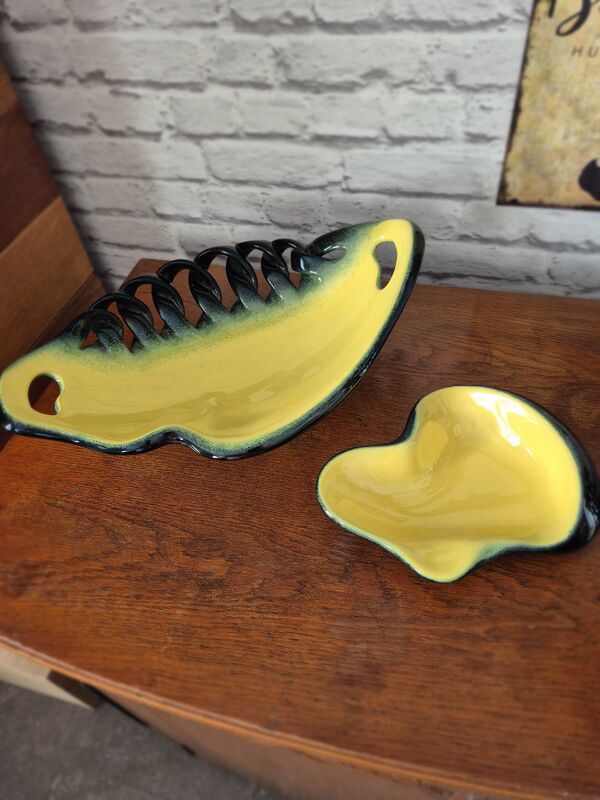 Coupe à fruit vallauris vintage