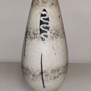 Vase au décor graphique , vintage ceramique , années 50-60s
