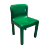 Carlo Bartoli's chair Kartell edition in green plastic