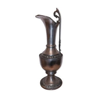 Pichet en étain Petwer-Peltro à anse "Tête de chimère"