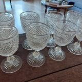 8 verres à pied