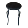 Stool in skaï noi Soudexvinyl H 44 cm