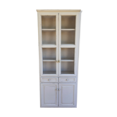 Large taupe gray chicken coop buffet