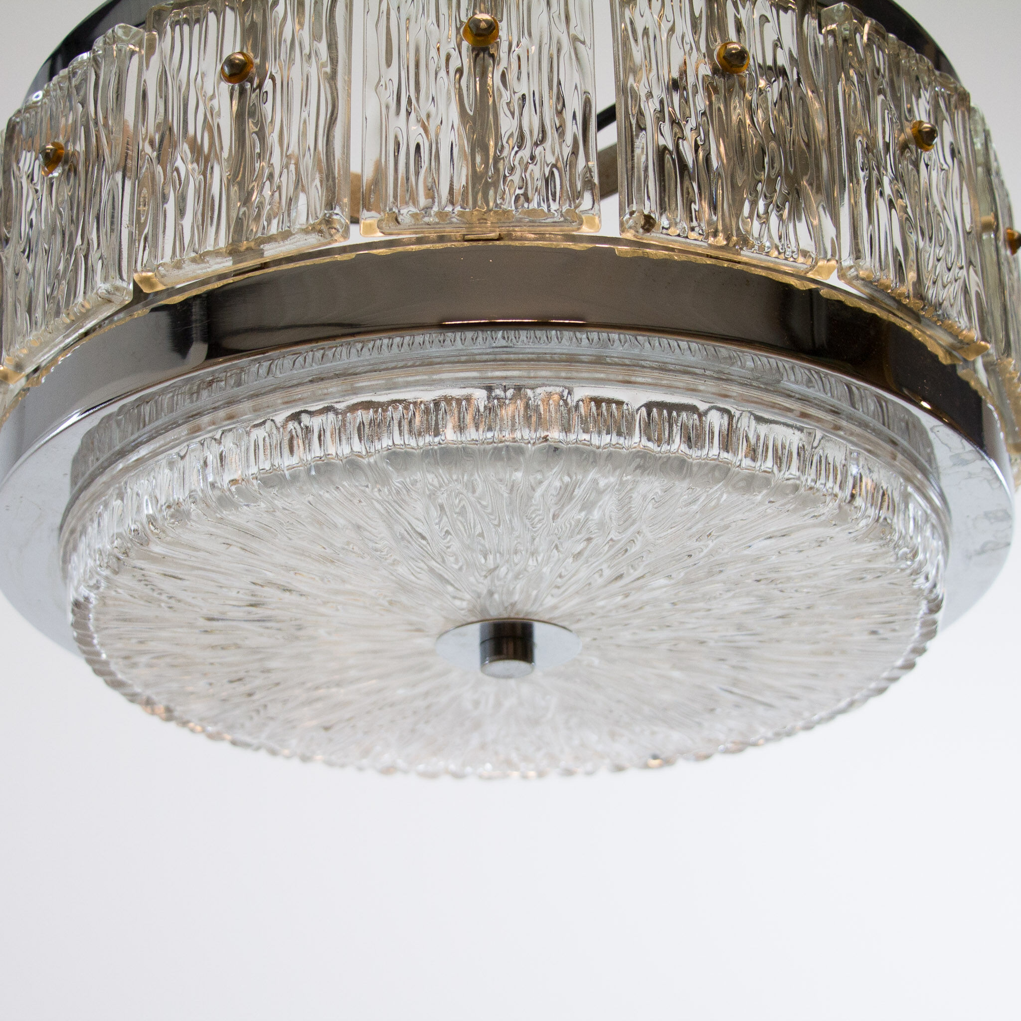 Vintage glass hanging