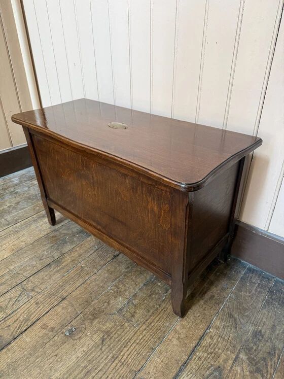 Old wooden chest from a rectory.