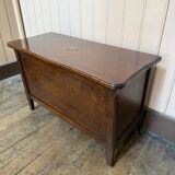 Old wooden chest from a rectory.