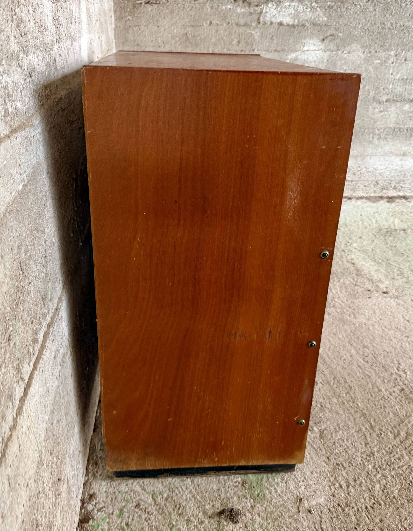 Vintage teak shoe cabinet – 1960s