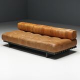 Daybed DS80 by De Sede in Cognac Leather, Switzerland, 1970s