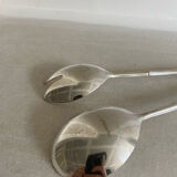 Cutlery vintage bamboo salad