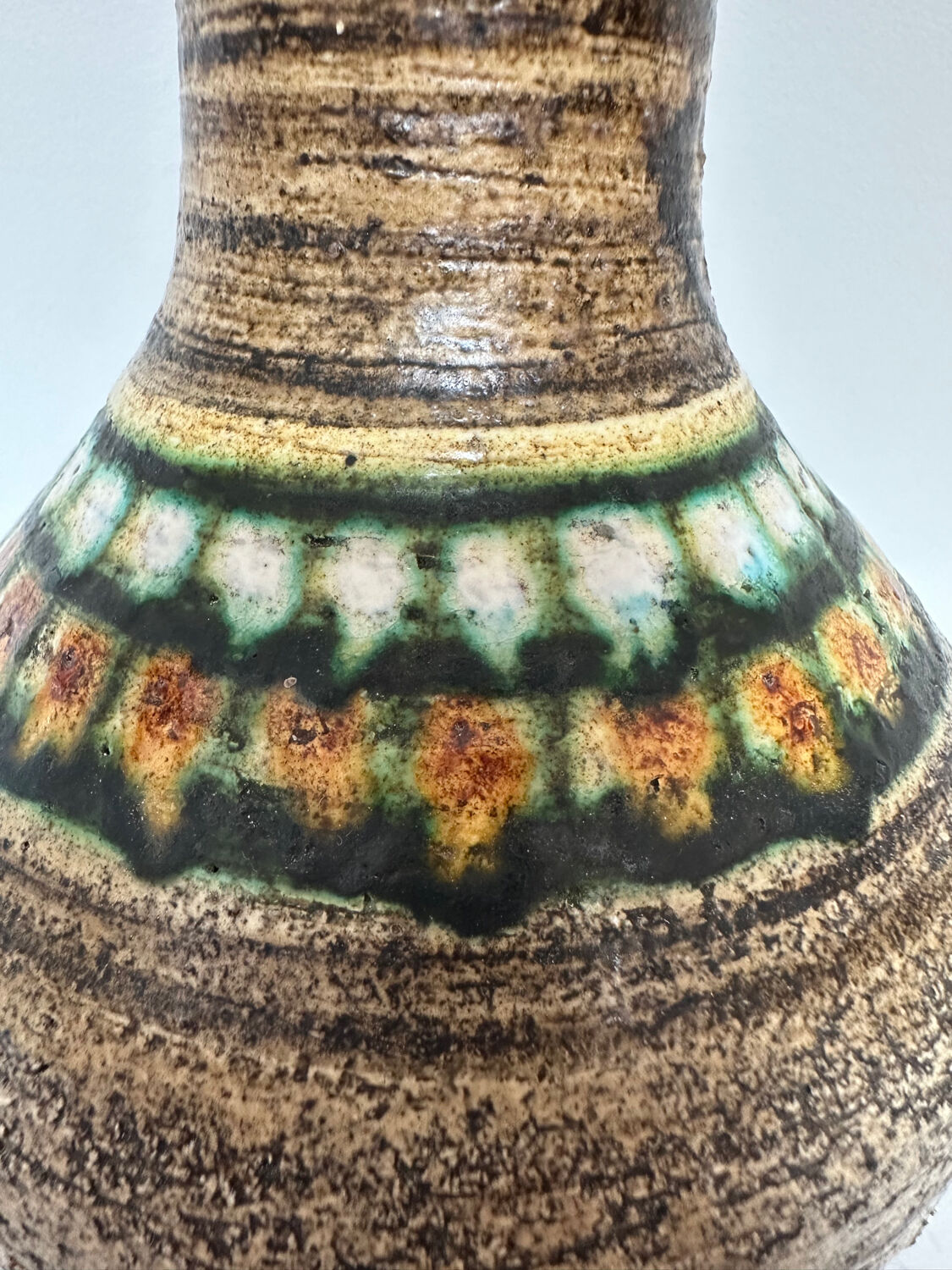 Lampe à poser en céramique 1970