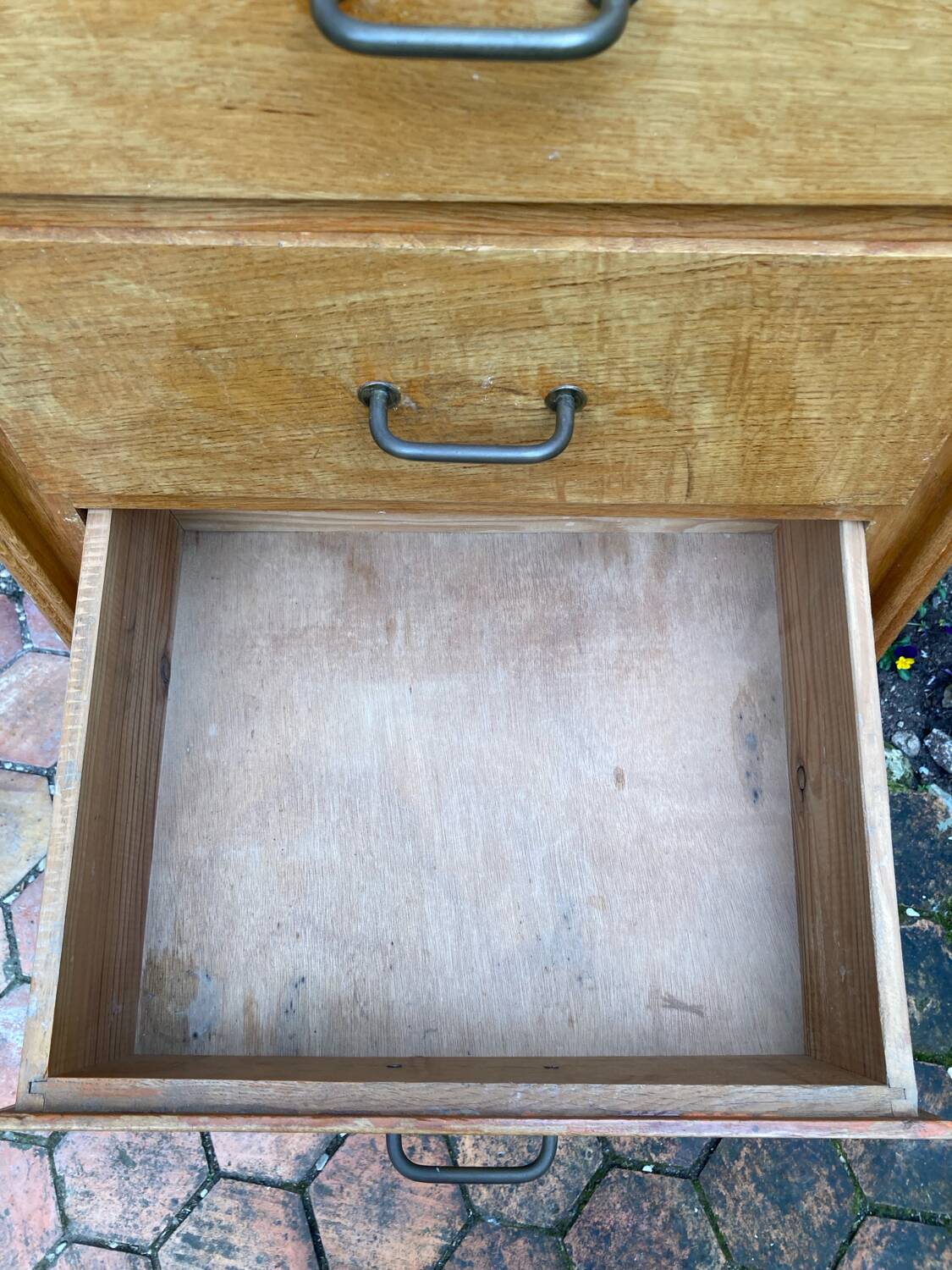 Commode pieds compas vintage
