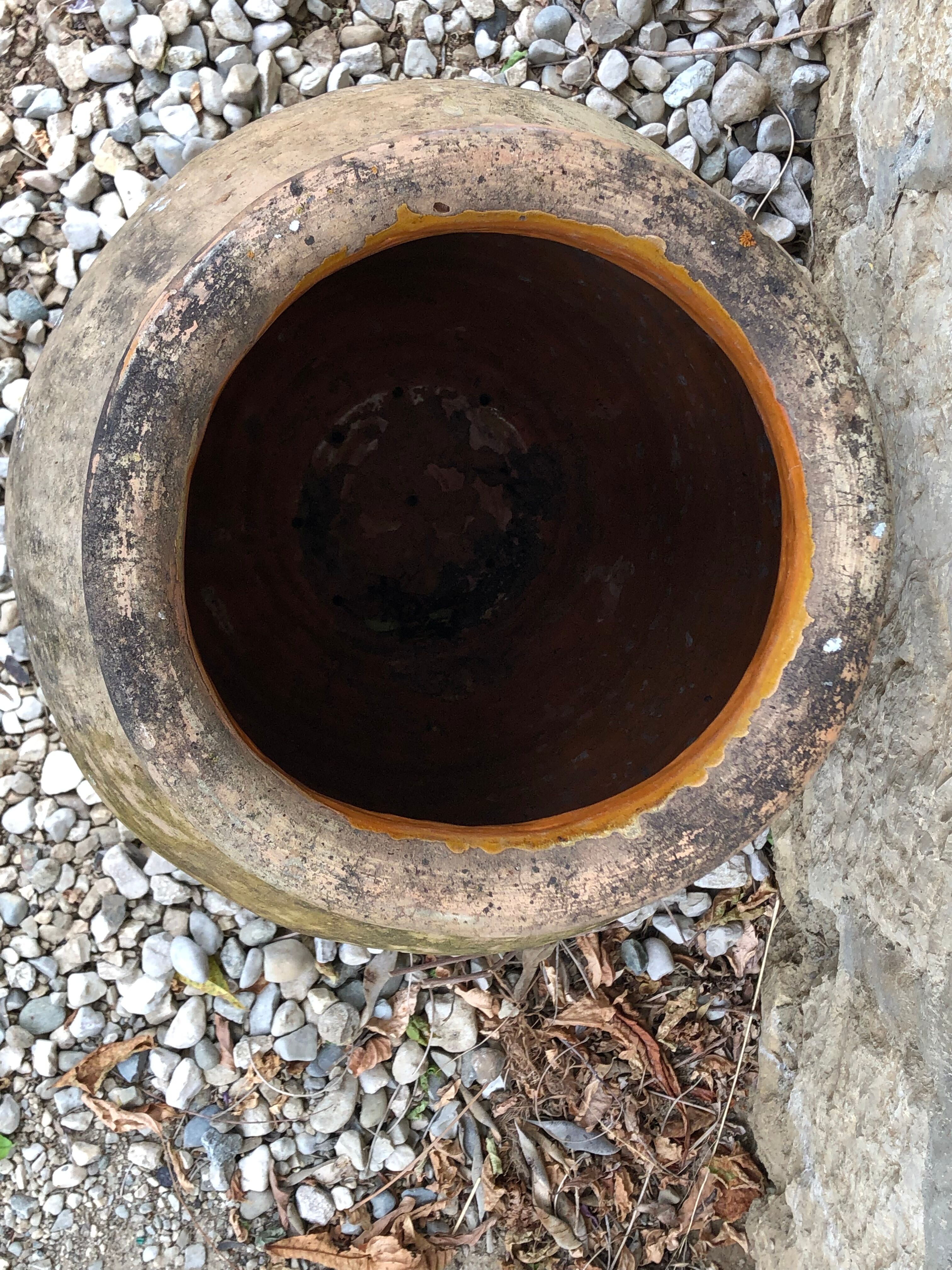 Large terracotta jar