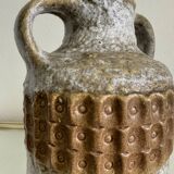 German ceramic vase with handles from the 60s