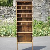 Old wooden dresser, standing shelf, vintage wooden furniture, kitchen, country, chalet, decoration