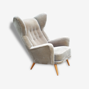 Exceptional Chair has ears Wingback chair years 50