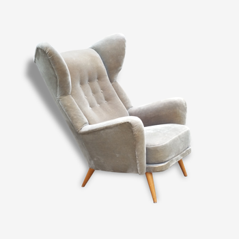 Exceptionnel Fauteuil a Oreilles Wingback chair années 50