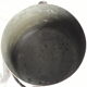 Old copper cauldron