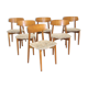 Set of 6 teak chairs, Harry Østergaard, Randers Møbelfabrik, Denmark, 1960