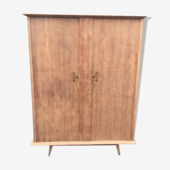 Armoire pieds compas vintage 2 portes