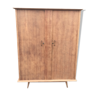 Armoire pieds compas vintage 2 portes