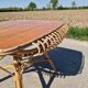 Vintage rattan coffee table