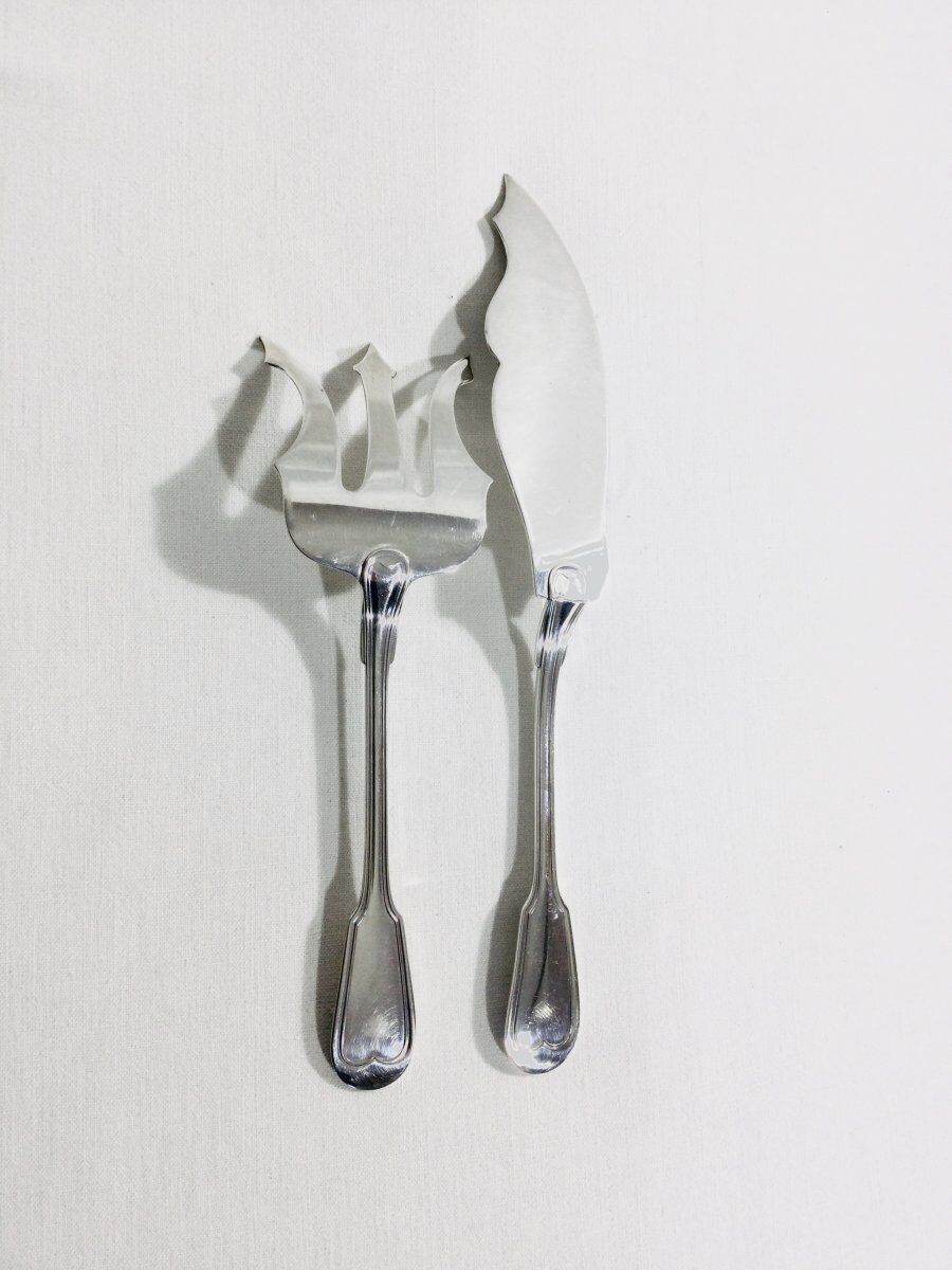 Saint Médard cutlery from service to fish net