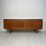 Enfilade danoise en teck par Bernhard Pedersen & Son, années 1960