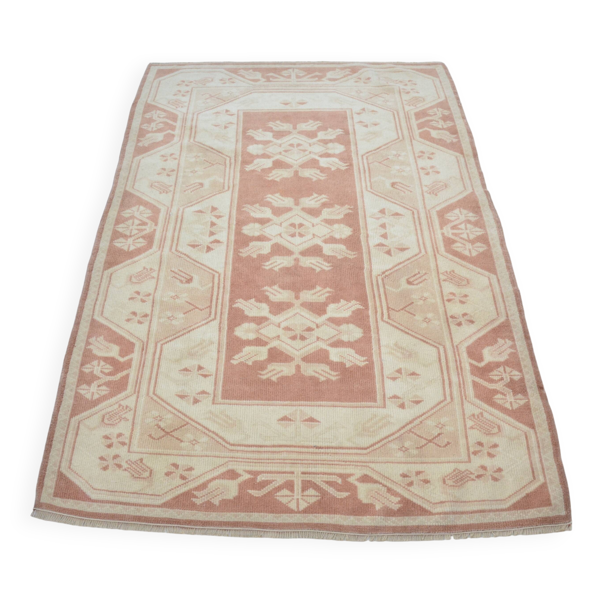 Turkish Oushak handmade rug sku 3560