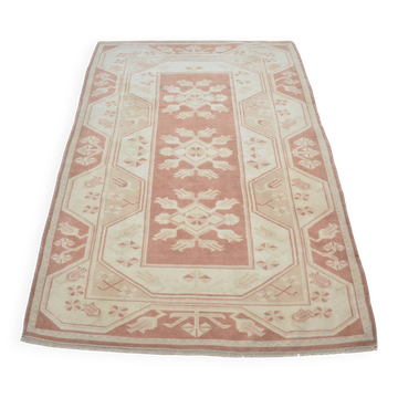 Turkish Oushak handmade rug sku 3560