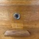 solid oak workshop cabinet, 1950