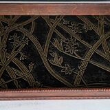 Old wooden tray