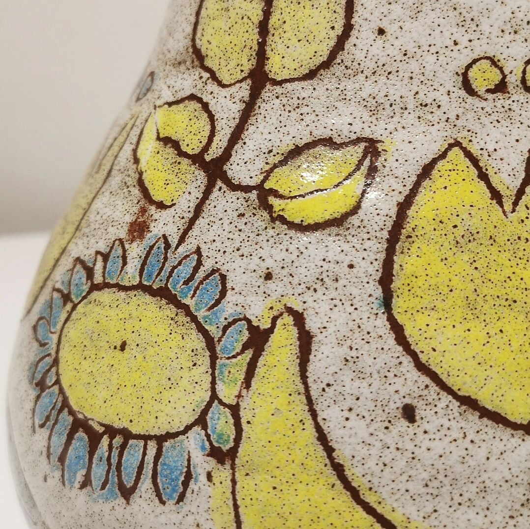 Ceramic vase, Accolay, 1960