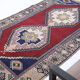 Tapis vintage turc classique en laine fait à la main 97x192cm