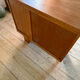 Vintage oak half-minister desk