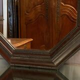 Octagonal mirror in seventeenth century Flemish style