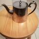 silver-plated teapot