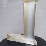 Letter L Brown Pearly iced